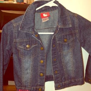 Hello Kitty jean jacket